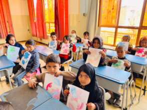 Street Children first day of class