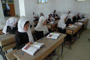 Girls education in Afghanistan.
