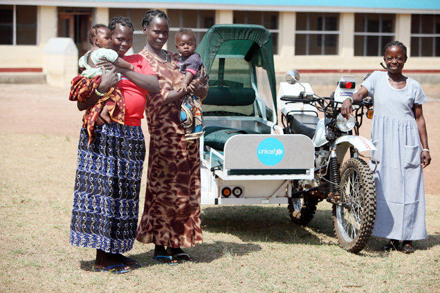 Motorbike Pulled-Ambulance Project in DR. Congo