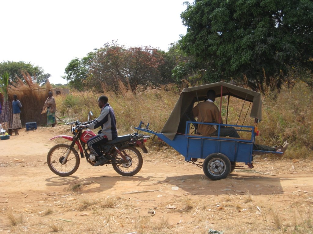 Motorbike Pulled-Ambulance Project in DR. Congo