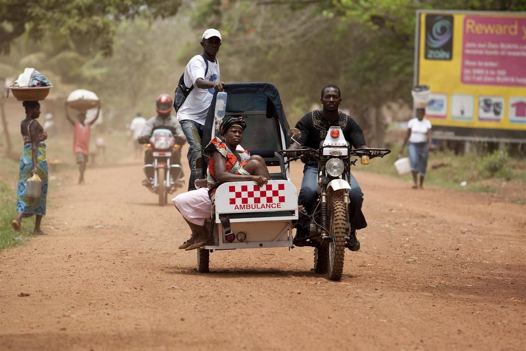 Motorbike Pulled-Ambulance Project in DR. Congo