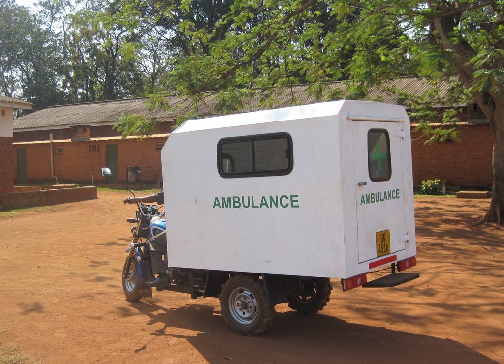 Motorbike Pulled-Ambulance Project in DR. Congo