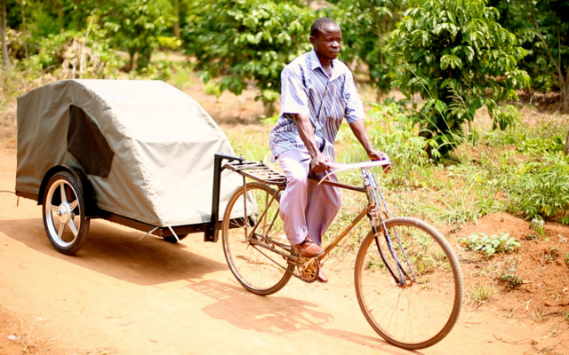 Motorbike Pulled-Ambulance Project in DR. Congo