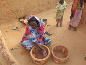 Fuel Efficient Mud Stove