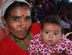 Mother with child