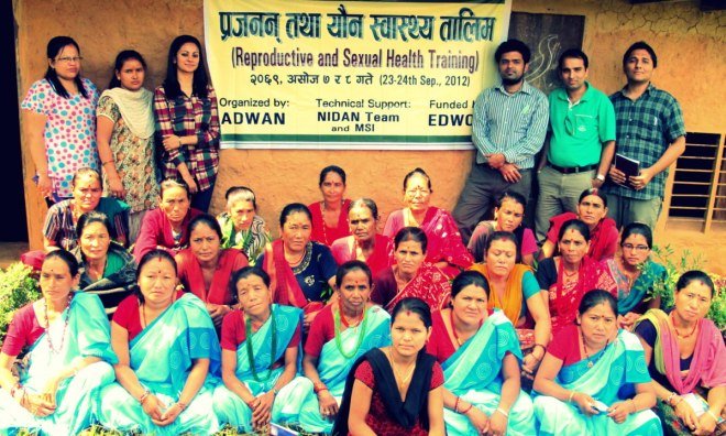 2012 Reproductive Health Workshop Participants