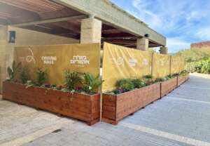 Construction of the new restaurant is underway