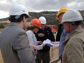 On-site progress review