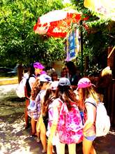 Marine Education Station at Wet Side Story Exhibit