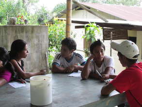 Paired teams practice communication skills
