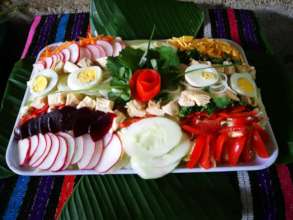 Rich and tasty salad