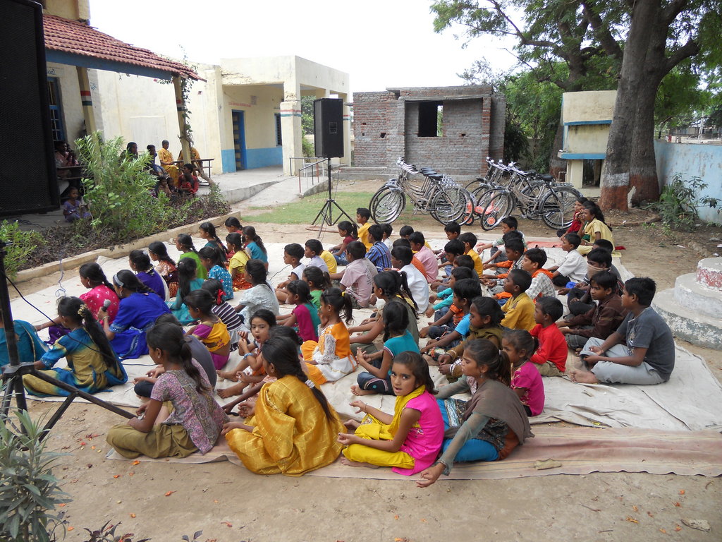 Give A Girl A Bicycle - Help Her To Go School