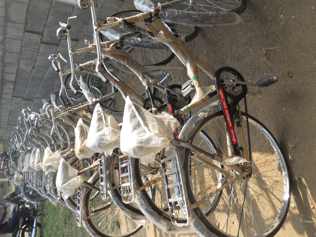 Give A Girl A Bicycle - Help Her To Go School
