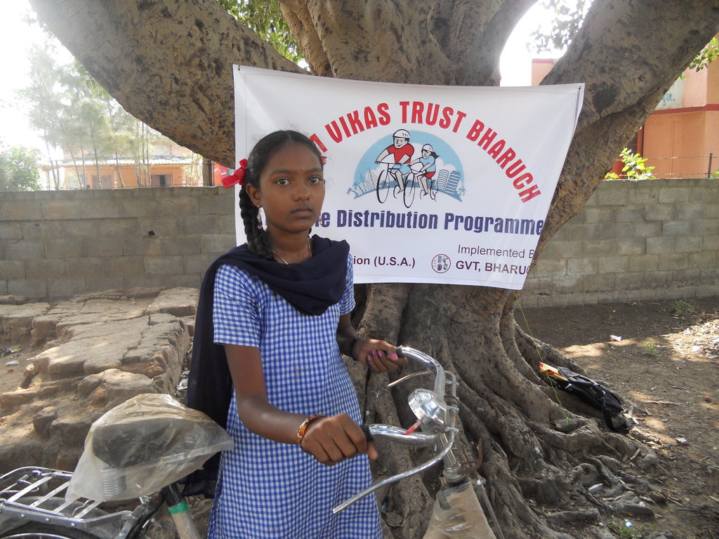 Give A Girl A Bicycle - Help Her To Go School