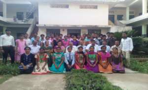 Vidya Poshak Students in a training program