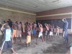 Dance Class for Street Children Before IT Training