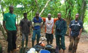 anti-poaching research team