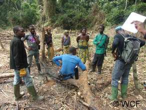 Discussion with people creating a new plantation
