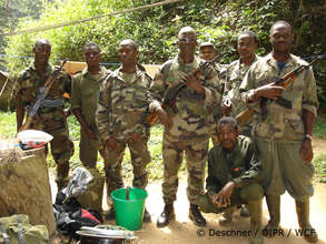 Forest guards from the OIPR