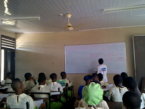 students during the session