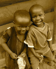 Kids at the clinic!