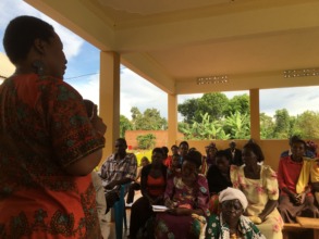 Training at the Small community center