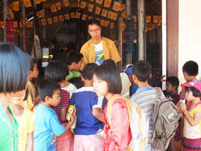 Making sure the children are ready