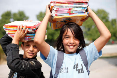 Give refugee children in Serbia hope for education