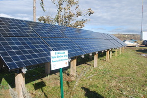 Solar PV demo site