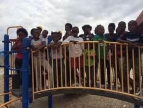 The kids enjoying a trip to Mache Mirak