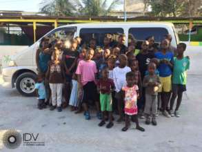 Thanks for giving HTDC orphanage this bus!