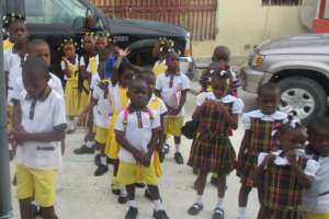 The kids have just returned to school