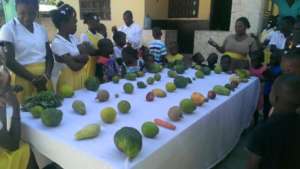 The kids also learned about local agriculture