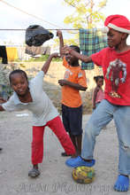 Christmas is a time of fun and games for the kids