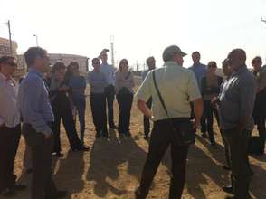 Diplomats partake in field visit to the Naqab