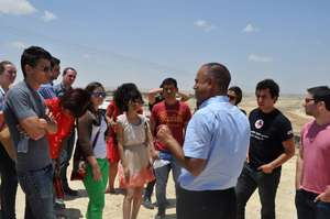 Law students learn about Naqab land discrimination