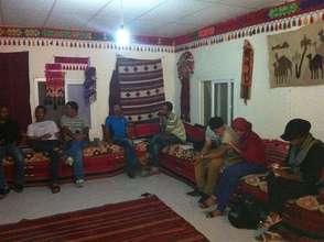 Participants discuss what they've learned