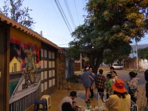 Artistic Wall in Cochabamba,
