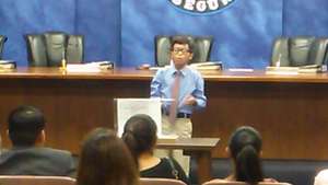 Holden Orias delivers his winning speech!