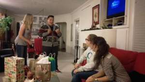Fernando plays Taboo with fellow Youth Managers