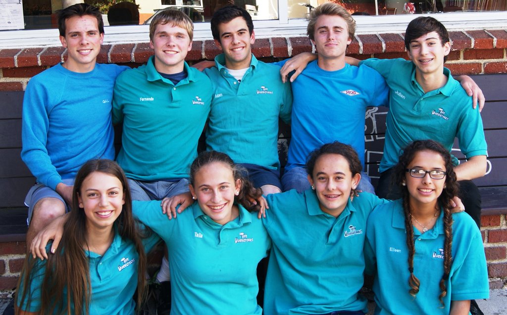 Growing young leaders and trees