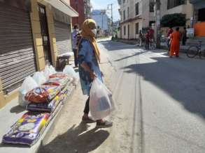 relief material distribution