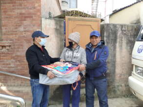 Blanket Distribution to Children with Disabilities