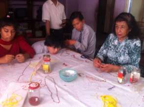 YwD participating in training