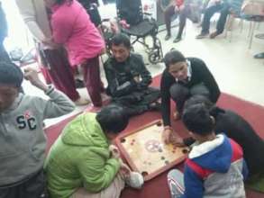 Children and Youth with Disabilities playing