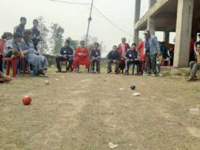 Boccia game