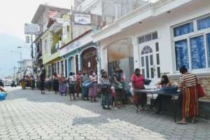 food distribution San Pedro