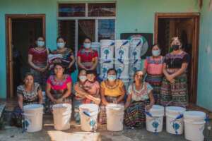 distributing water filters with Water4Life