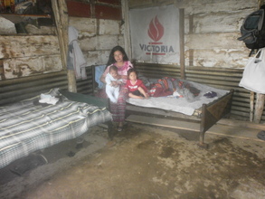 house and family awaiting a healthier situation