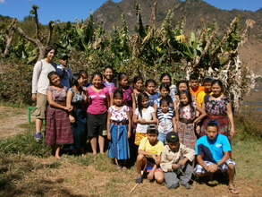 scholarship students doing community service